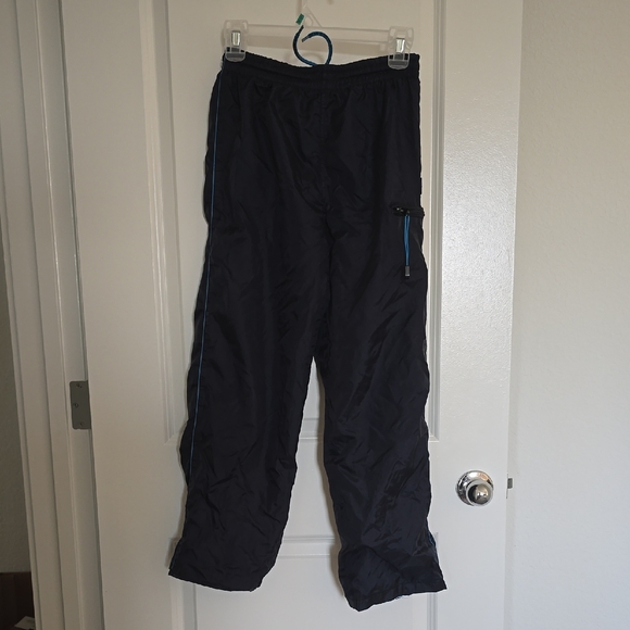 GAP Other - GAP Black and Vibrant Blue Sports Track Pants